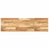Image de vidaXL Wandschap zwevend olieafwerking 140x40x4 cm massief acaciahout