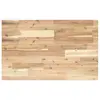 Image de vidaXL Dessus de meuble de salle de bain non traité bois d'acacia