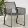 Image de vidaXL Chaises de jardin lot de 2 Noir Résine tressée