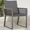 Image de vidaXL Chaises de jardin avec coussins lot de 2 noir résine tressée