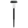 Image de vidaXL Lampes solaires d'allées et piquets de sol 12 pcs blanc