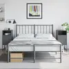 Image de vidaXL Tables de chevet 2 pcs anthracite 36x39x78 cm acier