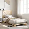 Image de vidaXL Cadre de lit sans matelas avec tête de lit 90x200 cm