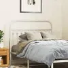 Image de vidaXL Tête de lit de remplacement métal blanc 100 cm