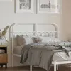 Image de vidaXL Tête de lit de remplacement métal blanc 120 cm