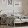 Image de vidaXL Tête de lit de remplacement métal blanc 180 cm