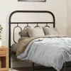 Image de vidaXL Tête de lit de remplacement métal noir 80 cm
