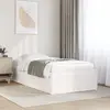 Image de vidaXL Cadre de lit sans matelas blanc 75x190 cm bois de pin massif