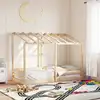 Image de vidaXL Lit pour enfants sans matelas 90x190 cm bois pin massif