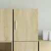 Image de vidaXL Armoire murale chêne sonoma 30x42,5x40 cm bois d'ingénierie