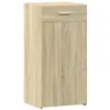 Image de vidaXL Dressoir 45x42,5x93 cm bewerkt hout sonoma eikenkleurig