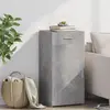 Image de vidaXL Buffet gris béton 45x42,5x93 cm bois d'ingénierie