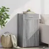 Image de vidaXL Buffet sonoma gris 50x42,5x93 cm bois d'ingénierie