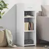 Image de vidaXL Buffet blanc 30x42,5x93 cm bois d'ingénierie