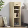 Image de vidaXL Buffet chêne sonoma 30x42,5x93 cm bois d'ingénierie