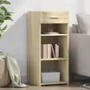 Image de vidaXL Buffet chêne sonoma 40x42,5x93 cm bois d'ingénierie