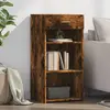 Image de vidaXL Buffet chêne fumé 45x42,5x93 cm bois d'ingénierie
