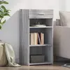 Image de vidaXL Buffet sonoma gris 45x42,5x93 cm bois d'ingénierie