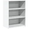 Image de vidaXL Buffet blanc 70x41x93 cm bois d'ingénierie