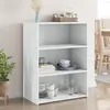 Image de vidaXL Buffet blanc 70x41x93 cm bois d'ingénierie