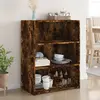 Image de vidaXL Buffet chêne fumé 70x41x93 cm bois d'ingénierie