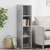 Image de vidaXL Buffet gris béton 30x41x124 cm bois d'ingénierie
