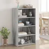 Image de vidaXL Buffet haut sonoma gris 70x41x124 cm bois d'ingénierie