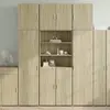Image de vidaXL Buffet haut chêne sonoma 80x42,5x249 cm bois d'ingénierie