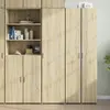 Image de vidaXL Buffet haut chêne sonoma 45x42,5x185 cm bois d'ingénierie