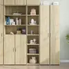 Image de vidaXL Buffet haut chêne sonoma 40x41x185 cm bois d'ingénierie