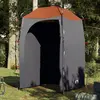Image de vidaXL Tente de douche gris imperméable