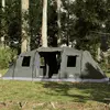 Image de vidaXL Tente familiale tunnel 6 personnes vert olive imperméable