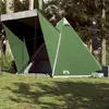 Image de vidaXL Tente familiale tipi 6 personnes vert imperméable