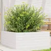 Image de vidaXL Jardinière blanc 60x60x23 cm bois de pin massif