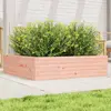 Image de vidaXL Jardinière 90x90x23 cm bois massif douglas