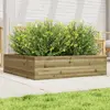 Image de vidaXL Jardinière 90x90x23 cm bois de pin imprégné