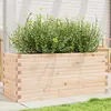 Image de vidaXL Jardinière 110x40x45,5 cm bois de pin massif