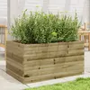 Image de vidaXL Jardinière 90x60x45,5 cm bois de pin imprégné