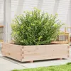 Image de vidaXL Jardinière 90x90x26,5 cm bois de pin massif