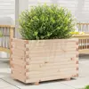 Image de vidaXL Jardinière 70x40x49,5 cm bois de pin massif