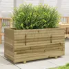 Image de vidaXL Jardinière 90x40x49,5 cm bois de pin imprégné