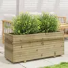 Image de vidaXL Jardinière 110x40x49,5 cm bois de pin imprégné