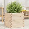 Image de vidaXL Jardinière 50x50x46 cm bois de pin massif