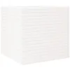 Image de vidaXL Jardinière blanc 70x70x68,5 cm bois de pin massif