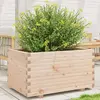 Image de vidaXL Jardinière 90x60x49,5 cm bois de pin massif