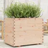Image de vidaXL Jardinière 90x60x72,5 cm bois de pin massif