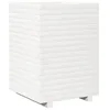 Image de vidaXL Jardinière blanc 50x50x72 cm bois de pin massif
