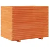 Image de vidaXL Jardinière cire marron 90x60x72 cm bois de pin massif