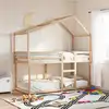 Image de vidaXL Lit superposé sans matelas 90x190 cm bois de pin massif