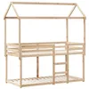 Image de vidaXL Lit superposé sans matelas 90x200 cm bois de pin massif